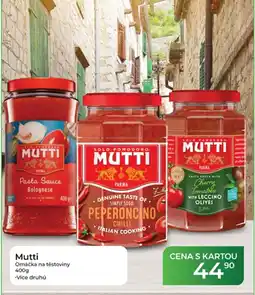 Tamda Foods Mutti Omáčka na těstoviny nabídka