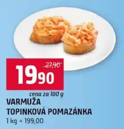 Terno Varmuža topinková pomazánka nabídka