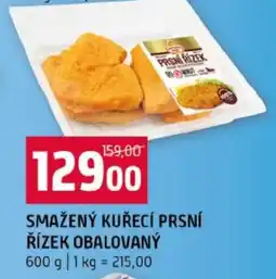 Terno Smažený kuřecí prsní řízek obalovaný nabídka