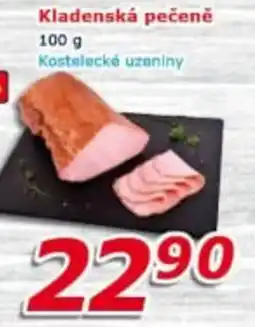 ESO MARKET Kostelecká uzeniny Kladenská pečeně nabídka