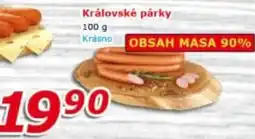 ESO MARKET Královské párky nabídka