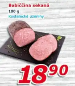 ESO MARKET Kostelecké uzeniny Babiččina sekaná nabídka