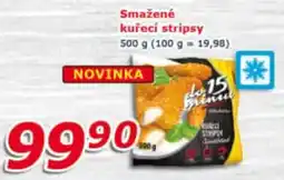 ESO MARKET Smažené kuřecí stripsy nabídka