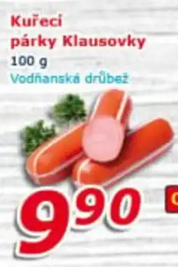 ESO MARKET Kuřecí párky Klausovky nabídka