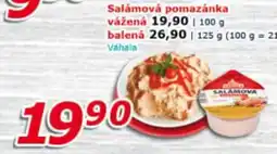 ESO MARKET Váhala salámová pomazánka nabídka