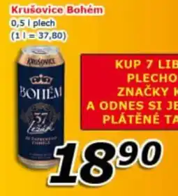 ESO MARKET Krušovice Bohém nabídka
