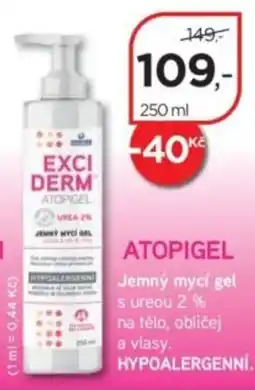 Magistra lékárny ExciDerm Atopigel nabídka
