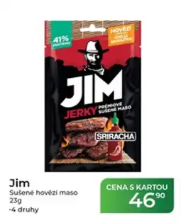 Tamda Foods Jim sušené hovězí maso sriracha nabídka