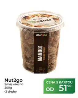 Tamda Foods Nut2go směs ořechů nabídka