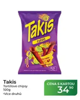 Tamda Foods Takis tortillové chipsy nabídka