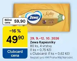 Tesco Zewa Kapesníky nabídka