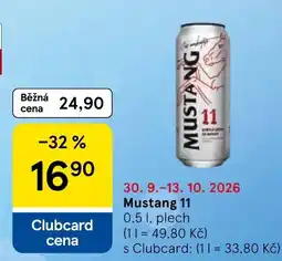 Tesco Mustang 11 nabídka