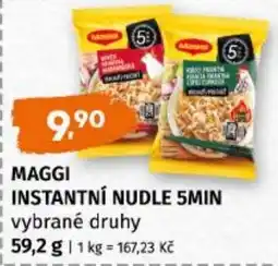 Terno Maggi instantní nudle 5min nabídka
