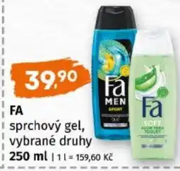 Terno Fa sprchový gel, vybrané druhy nabídka