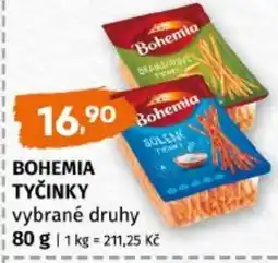 Terno Bohemia tyčinky vybrané druhy nabídka