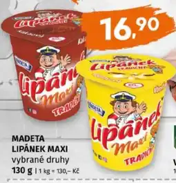 Terno Madeta lipánek maxi nabídka
