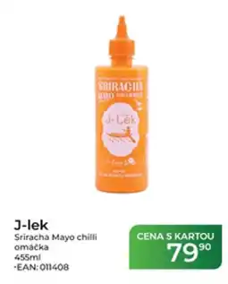 Tamda Foods J-lek Sriracha Mayo chilli omáčka nabídka