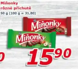 ESO MARKET Miňonky různé příchutě nabídka