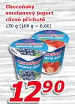 ESO MARKET Chocensky smetanovy jogurt nabídka