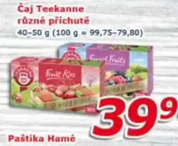 ESO MARKET Teekanne čaj různé příchutě nabídka