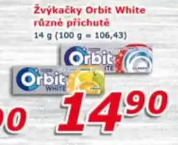 ESO MARKET Orbit White různé příchutě nabídka