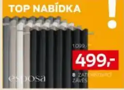 XXXLutz esposa 8 zatemňovací závěs nabídka