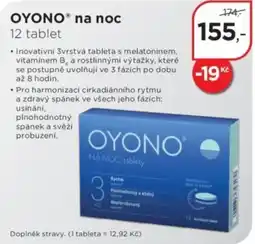 Magistra lékárny Oyono na noc nabídka