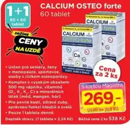 Magistra lékárny Calcium osteo forte nabídka