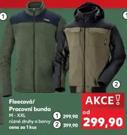 Kaufland Fleecová/Pracovní bunda nabídka