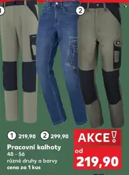 Kaufland Pracovní kalhoty nabídka