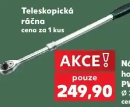 Kaufland Teleskopická ráčna nabídka