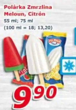 ESO MARKET Polárka Zmrzlina Meloun, Citrón nabídka