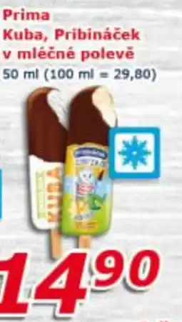 ESO MARKET Prima kuba, pribináček v mléčné polevě nabídka