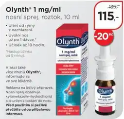 Magistra lékárny Olynth 1 mg/ml nosní sprej, roztok nabídka