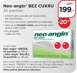 Magistra lékárny Neo-angin bez cukru nabídka