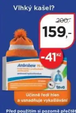 Magistra lékárny Ambrobene 75 mg nabídka