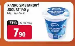Trefa RANKO SMETANOVÝ JOGURT 140 g bílý nabídka