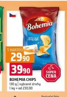 Terno BOHEMIA CHIPS 130 g vybrané druhy nabídka