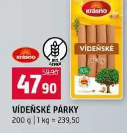 Terno VÍDEŇSKÉ PÁRKY nabídka