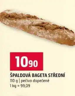 Terno ŠPALDOVÁ BAGETA STŘEDNÍ 110 g pečivo dopečené nabídka