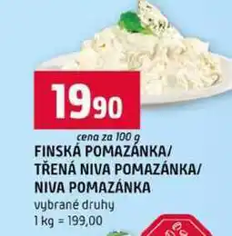 Terno FINSKÁ POMAZÁNKA TŘENÁ NIVA POMAZÁNKA NIVA POMAZÁNKA 100g vybrané druhy nabídka