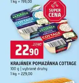 Terno KRAJÁNEK POMAZÁNKA COTTAGE 100 g vybrané druhy nabídka