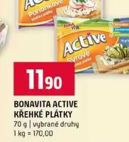 Terno BONAVITA ACTIVE KŘEHKÉ PLÁTKY 70 g vybrané druhy nabídka