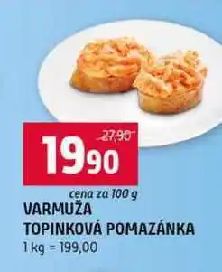 Terno VARMUŽA TOPINKOVÁ POMAZÁNKA nabídka