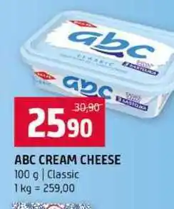 Terno ABC CREAM CHEESE 100 g Classic nabídka