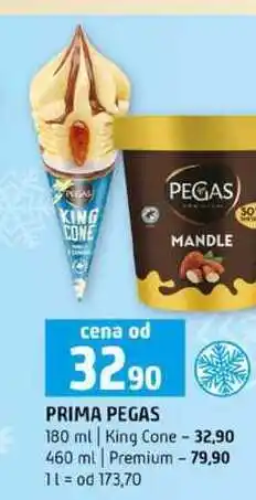 Terno PRIMA PEGAS 180 ml King Cone 460 ml Premium nabídka