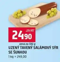 Terno UZENÝ TAVENÝ SALÁMOVÝ SÝR SE ŠUNKOU nabídka