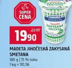 Terno MADETA JIHOČESKÁ ZAKYSANÁ SMETANA 180 g 15 % tuku nabídka