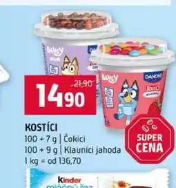 Terno KOSTÍCI 100+ 7 g Čokici 100+9g Klaunici jahoda nabídka