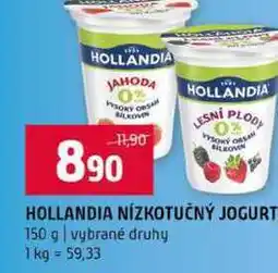 Terno HOLLANDIA NÍZKOTUČNÝ JOGURT 150 g vybrané druhy nabídka